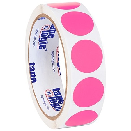 Bsc Preferred 1'' Red Inventory Circle Labels BUY00016069